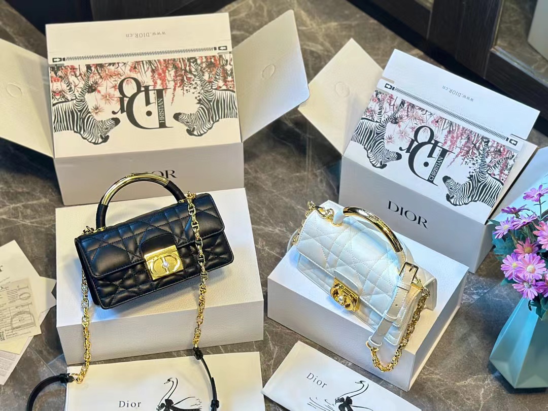 DI0R Angeパールチェーンハンドルバッグ【50％割引+送料無料】