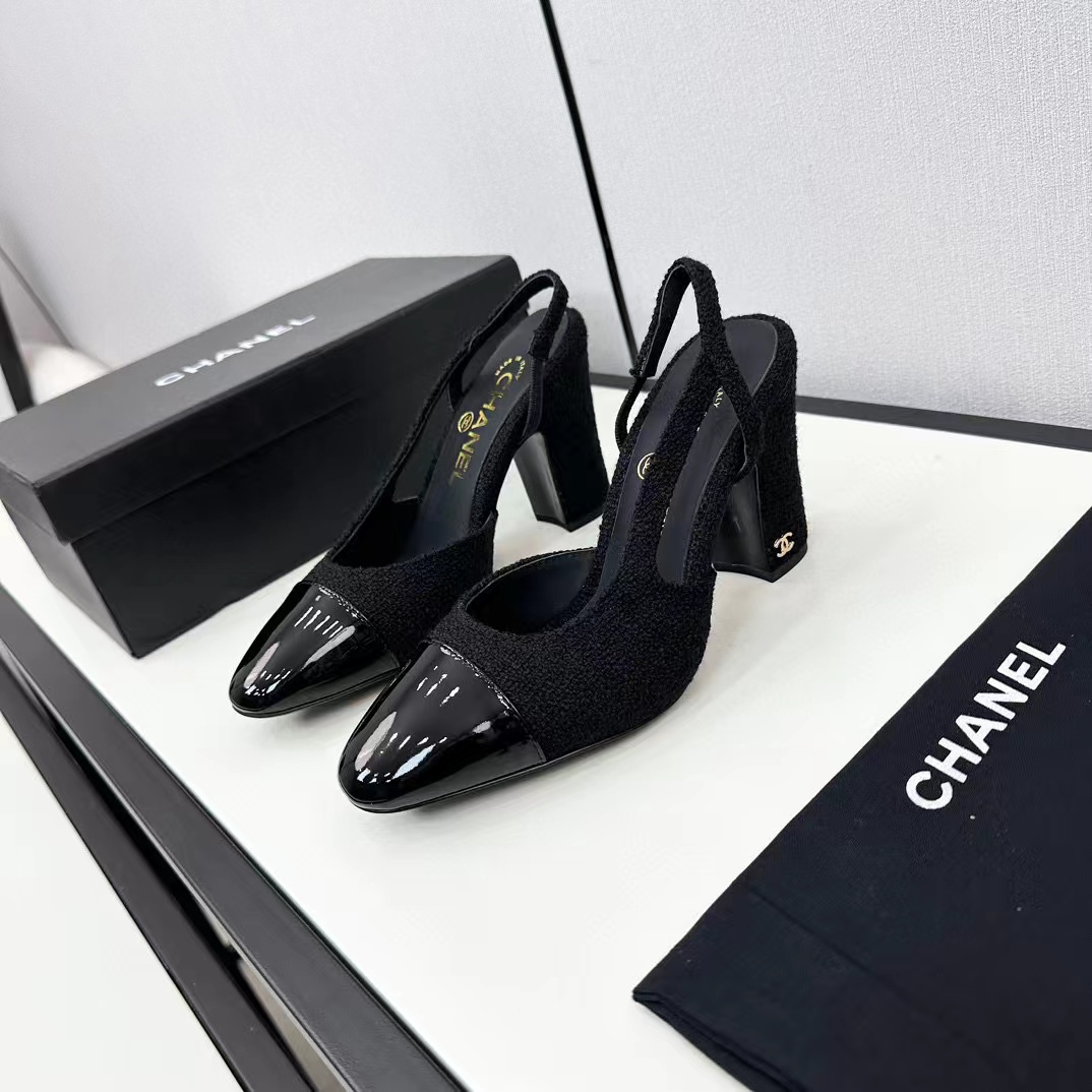 CHANE1 slingback ハイヒールサンダル【50％割引+送料無料】