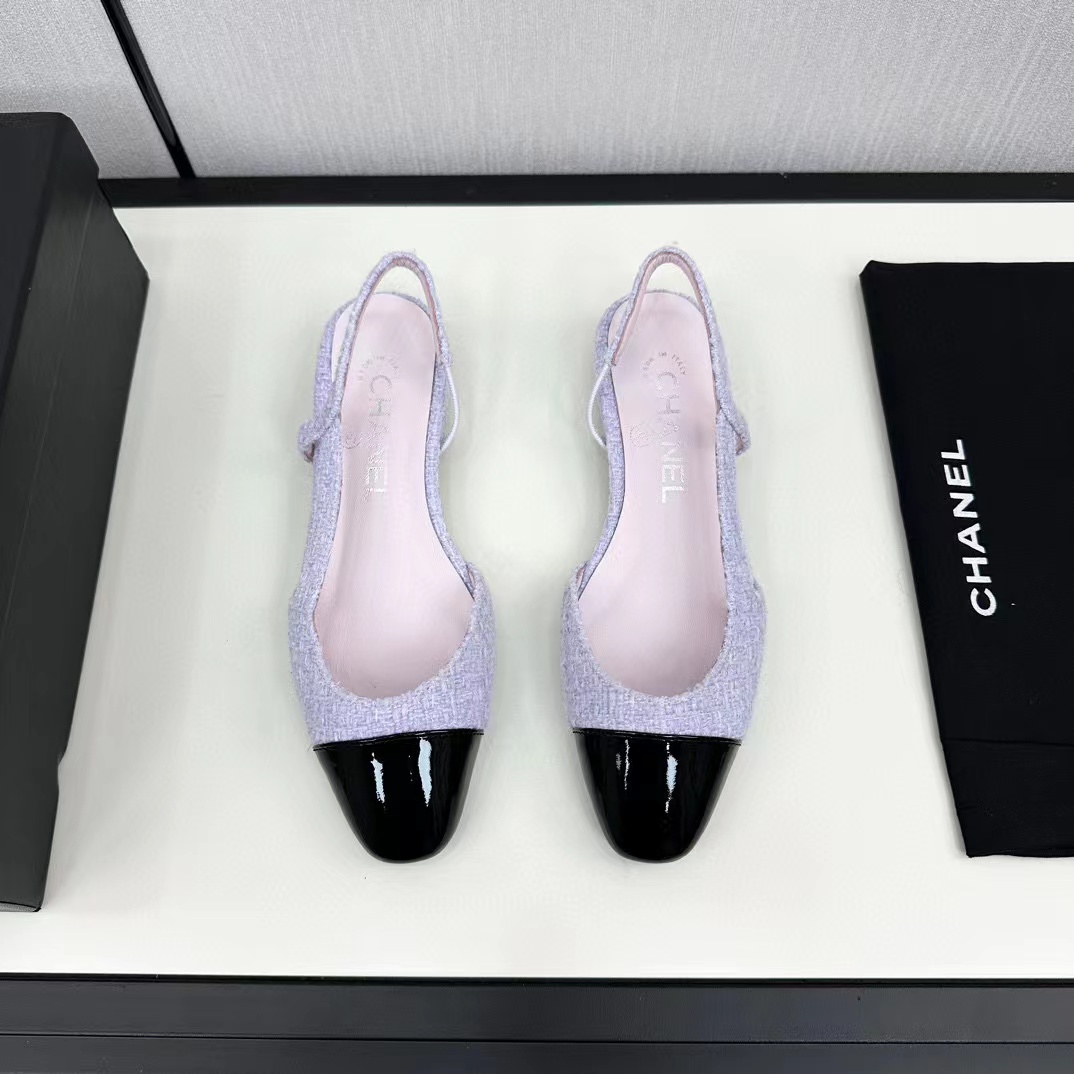 CHANE1 slingback ぺたんこ靴【50％割引+送料無料】