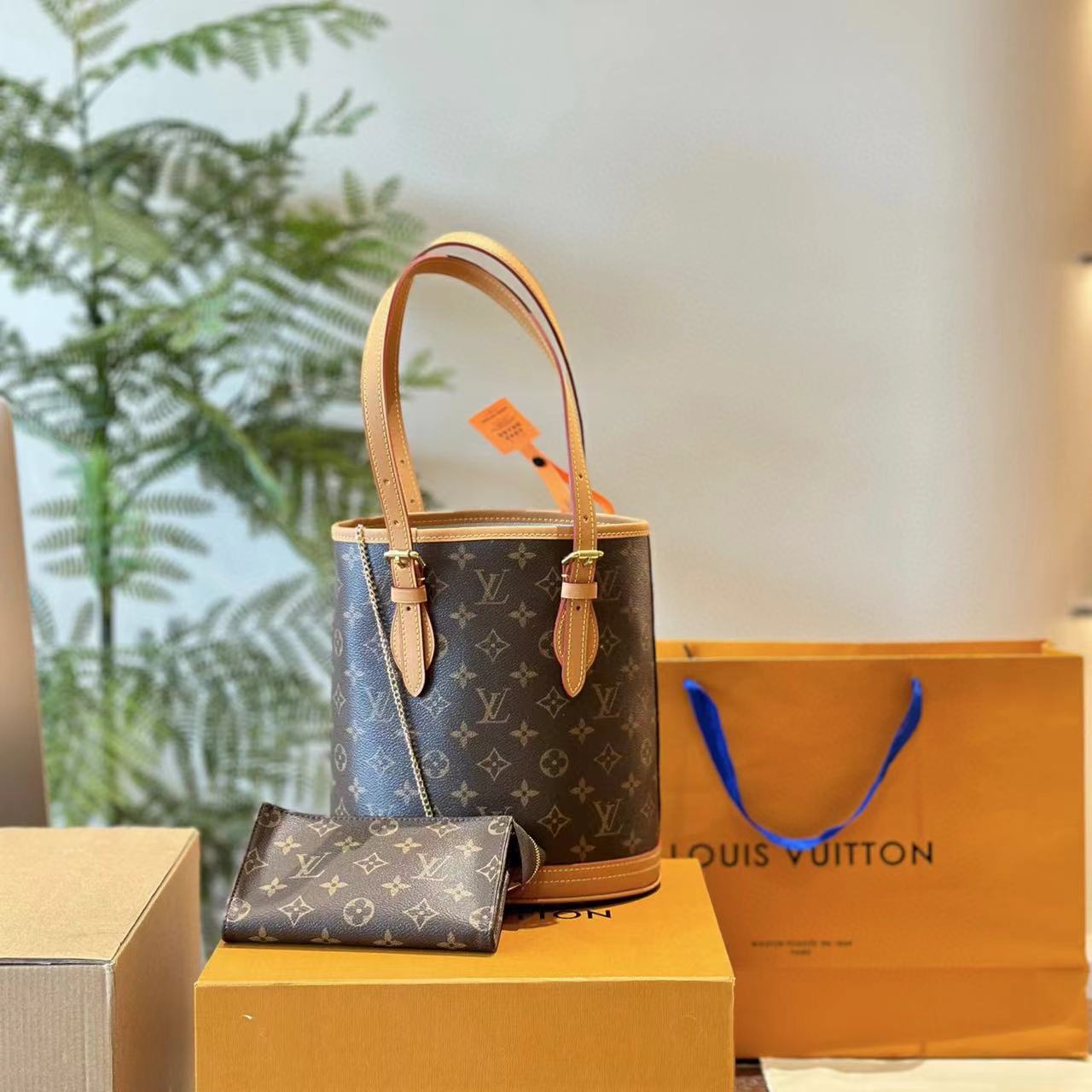 LV高品質老眼バケットバッグ【50％割引+送料無料】