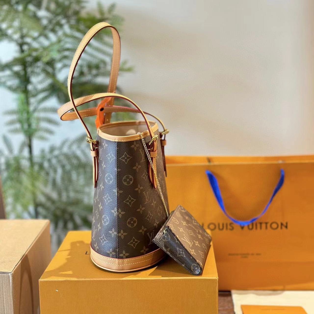LV高品質老眼バケットバッグ【50％割引+送料無料】
