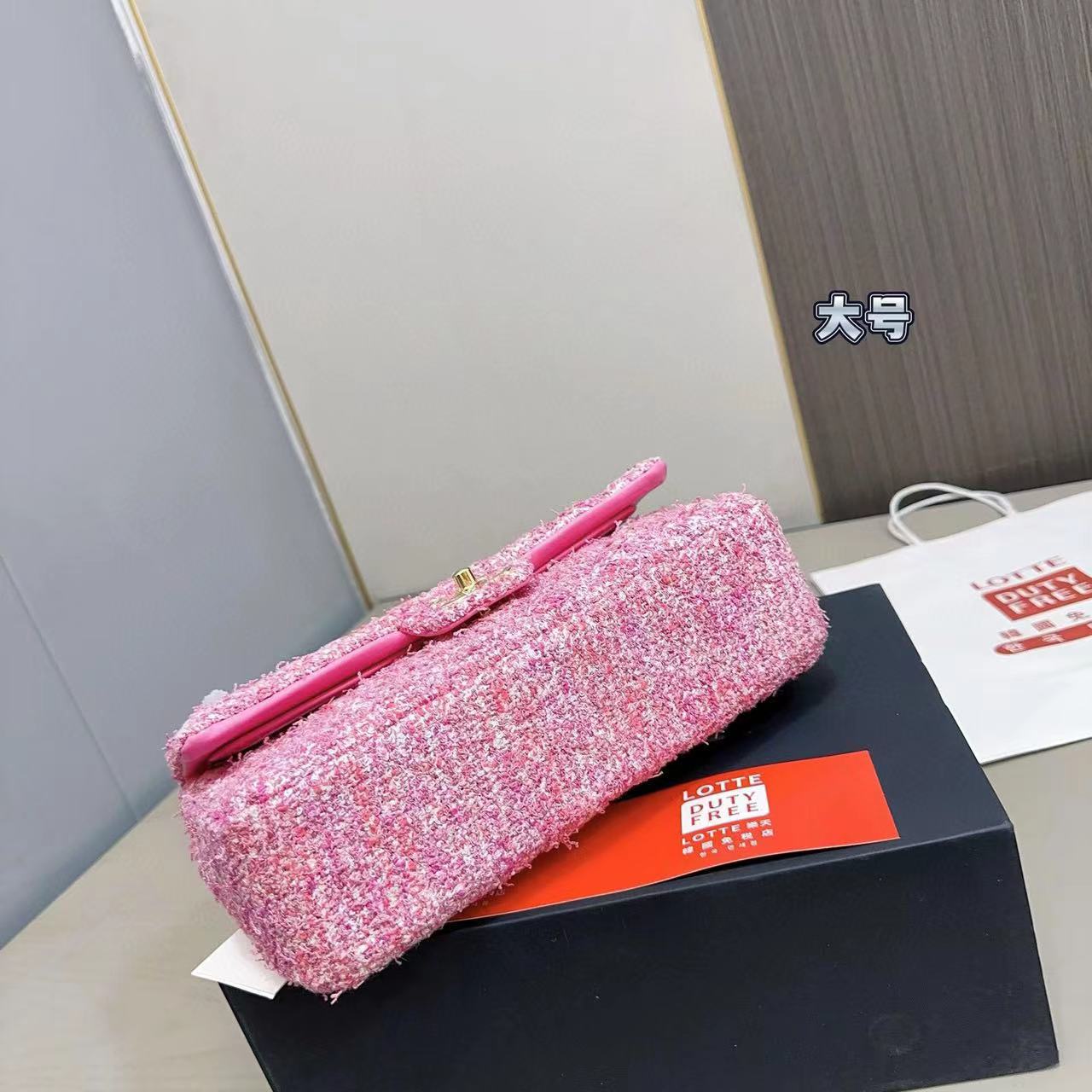 CHANE1 CF チェーンウール ショルダー クロスボディバッグ【50％割引+送料無料】