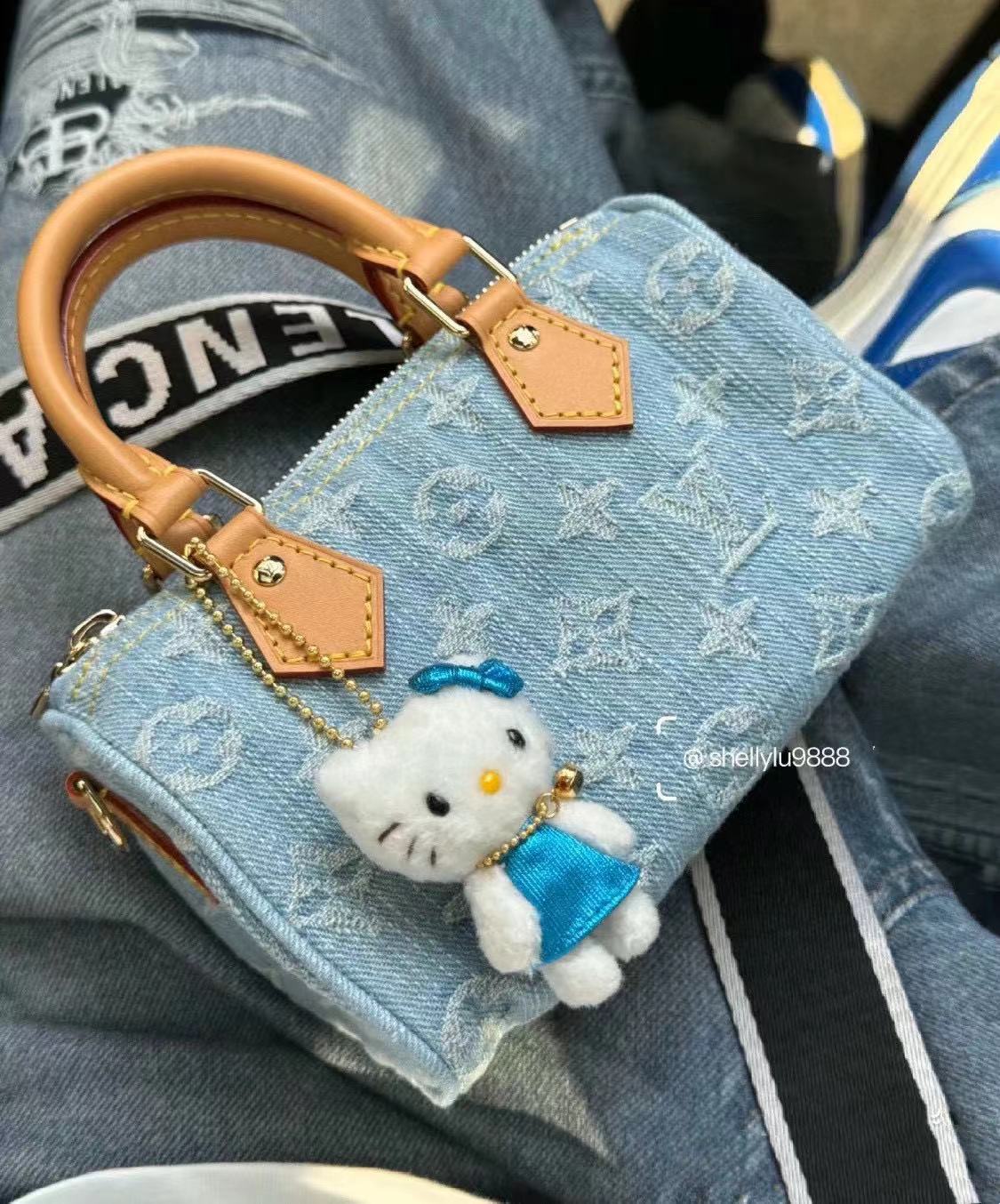 LV ジャガードデニムハンドバッグ S【50％割引+送料無料】