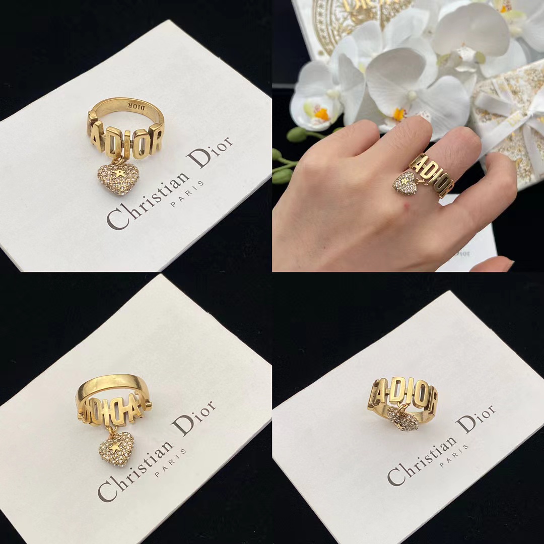 DI0R ハート中空リング【50％割引+送料無料】