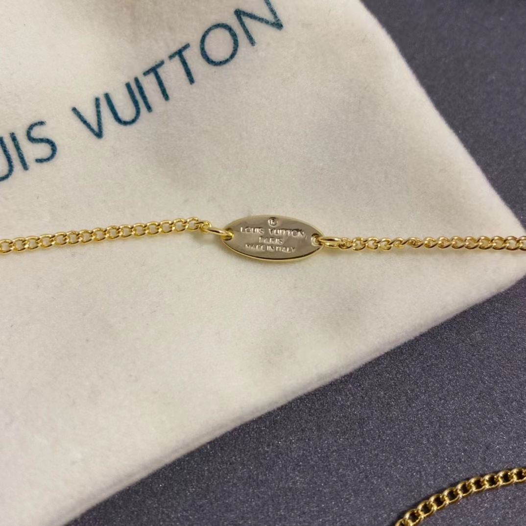 LVロックネックレス【50％割引+送料無料】