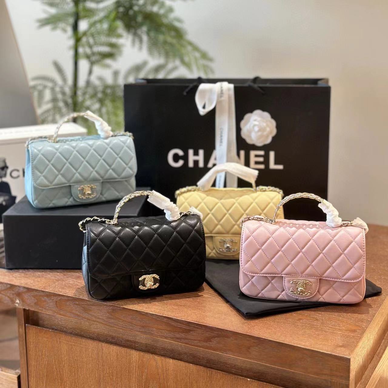 CHANE1 新作チェーンショルダークロスボディバッグ【50％割引+送料無料】