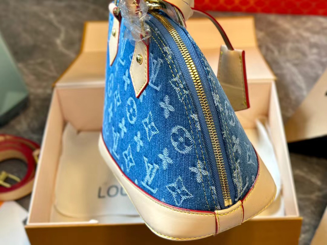 LV老眼用デニムシェルバッグ【50％割引+送料無料】