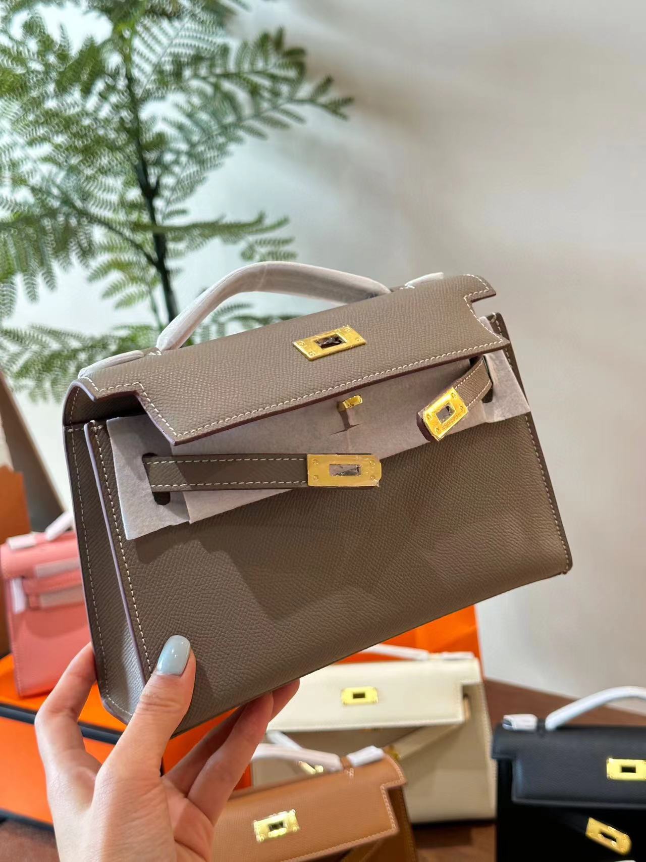 HERME5 mini kelly ジェネレーションハンドバッグ【50％割引+送料無料】