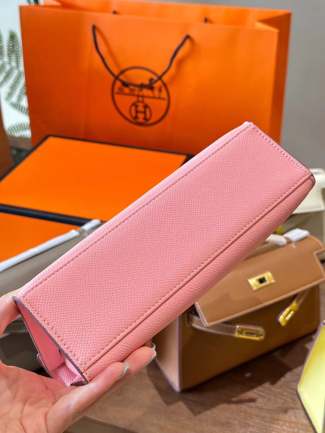 HERME5 mini kelly ジェネレーションハンドバッグ【50％割引+送料無料】