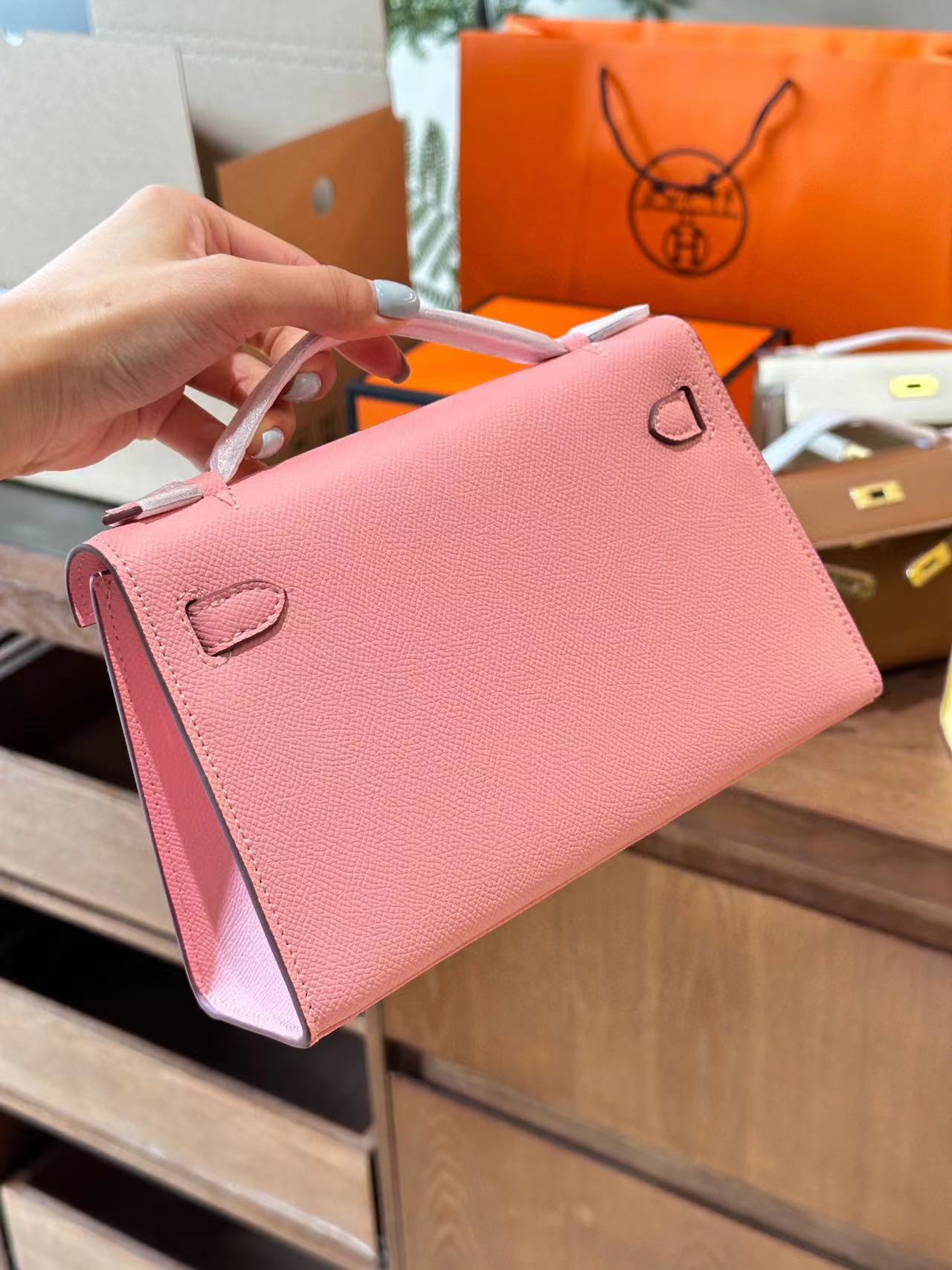 HERME5 mini kelly ジェネレーションハンドバッグ【50％割引+送料無料】