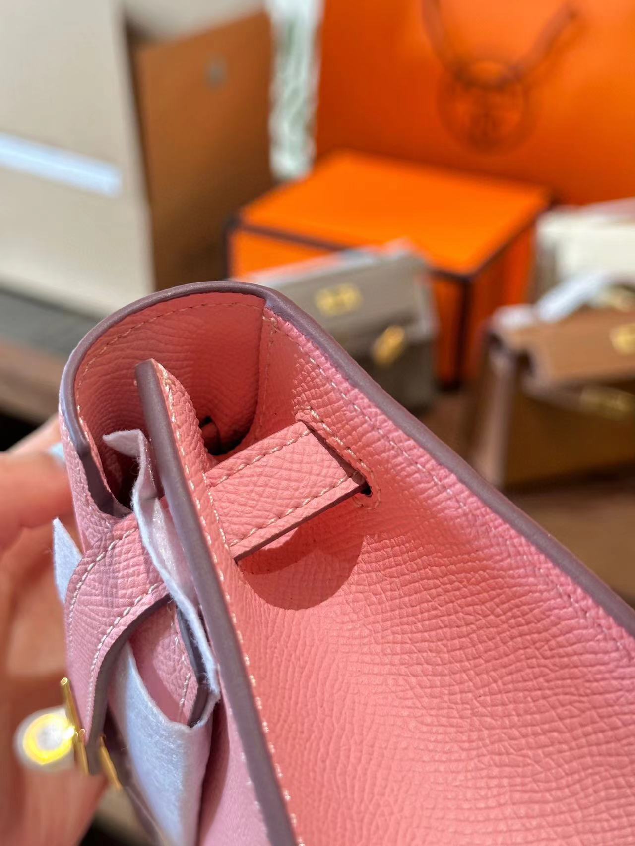 HERME5 mini kelly ジェネレーションハンドバッグ【50％割引+送料無料】