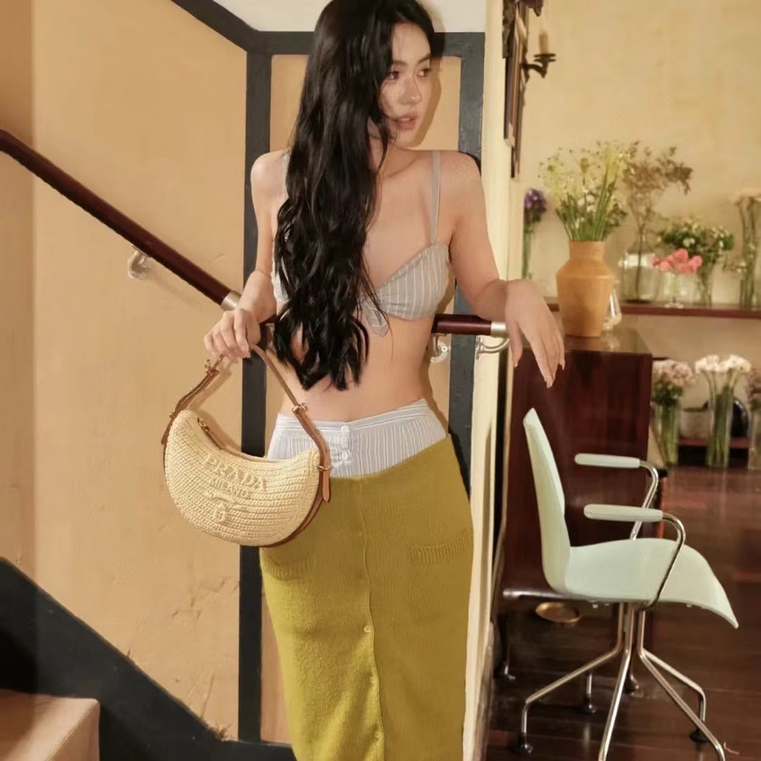 PR4DA 編み込み脇下バッグ【50％割引+送料無料】