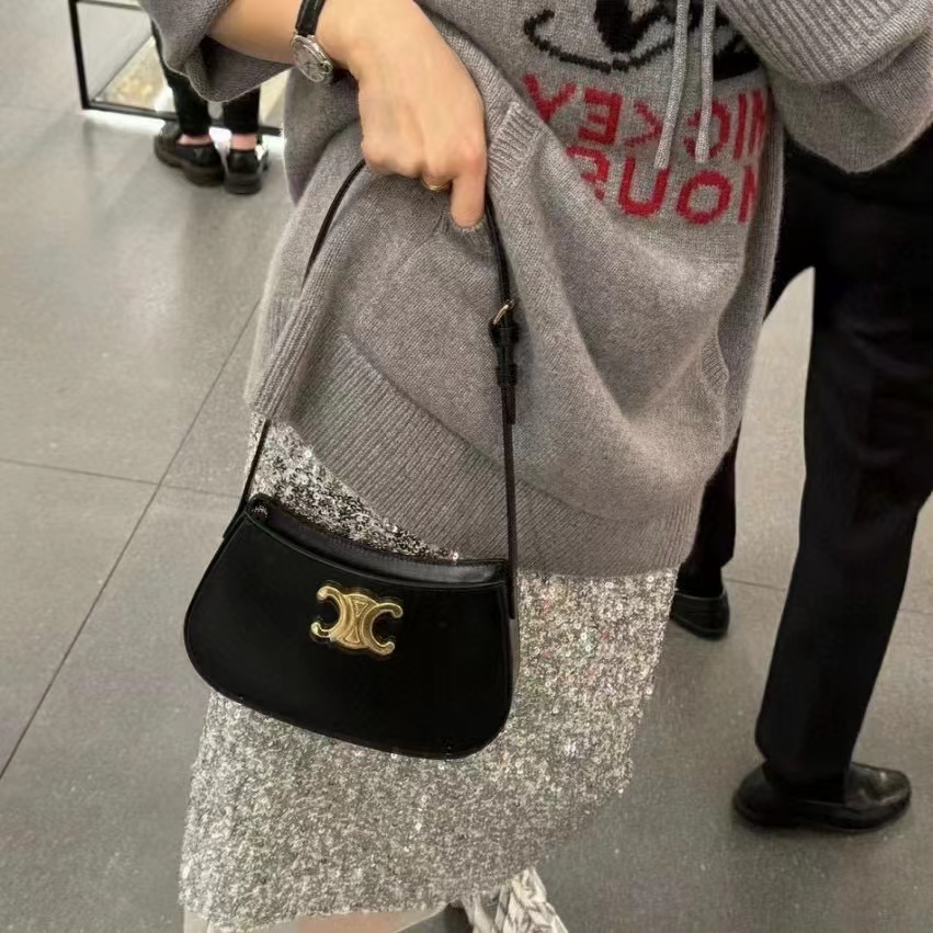 CEL1NE 凱旋門 脇下バッグ【50％割引+送料無料】