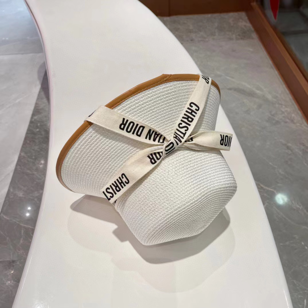 DI0R CD レースアップサンハット【50％割引+送料無料】