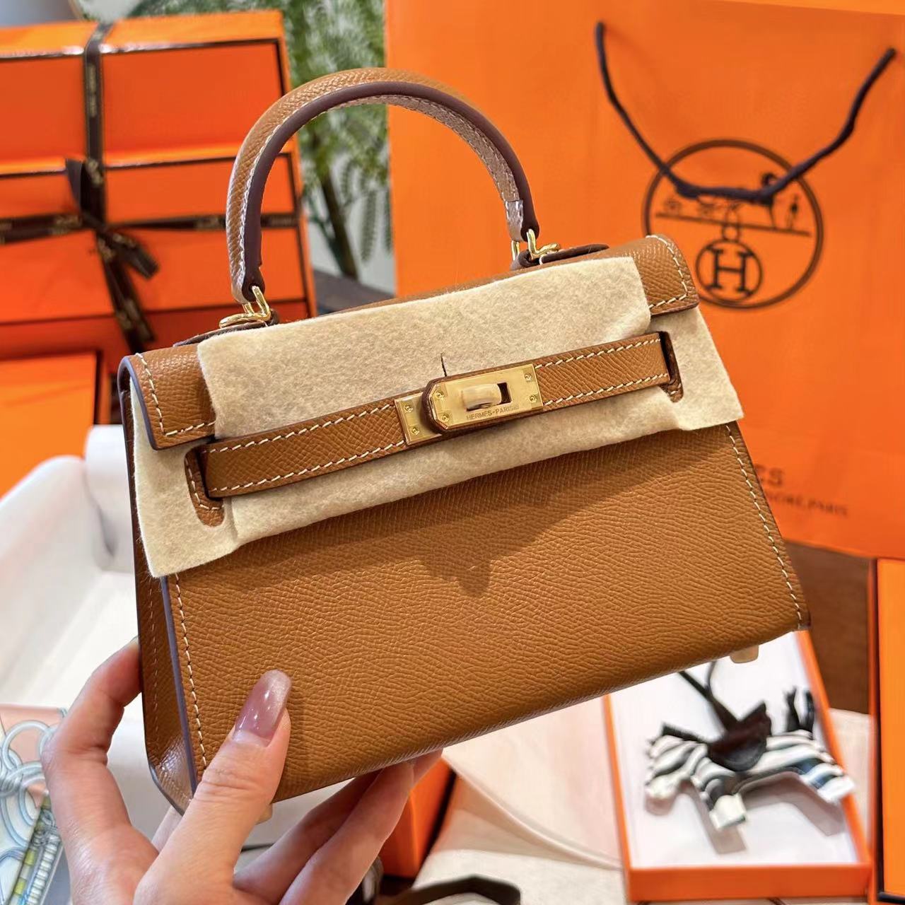 HERME5 kelly mini ハンドバッグ【50％割引+送料無料】