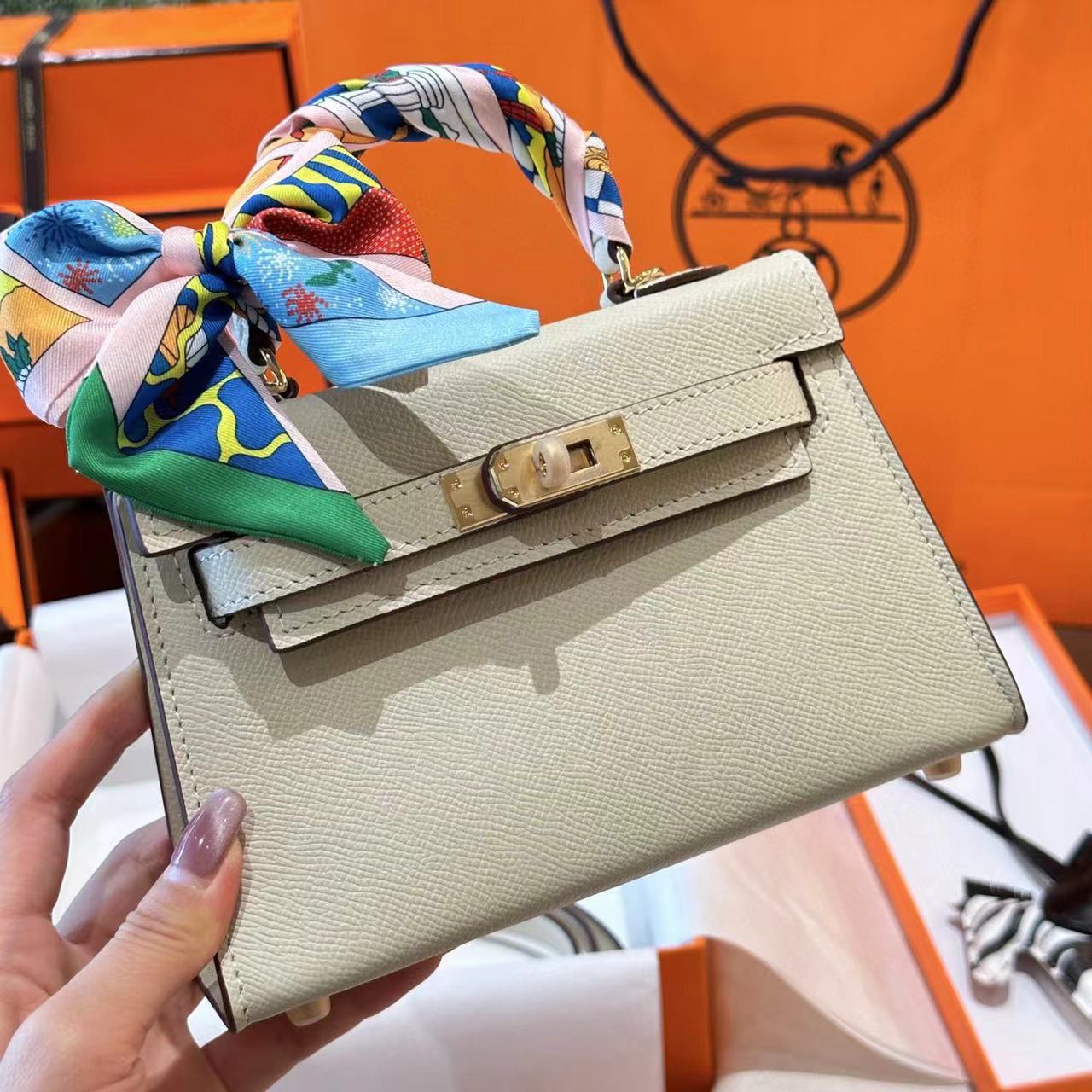 HERME5 kelly mini ハンドバッグ【50％割引+送料無料】