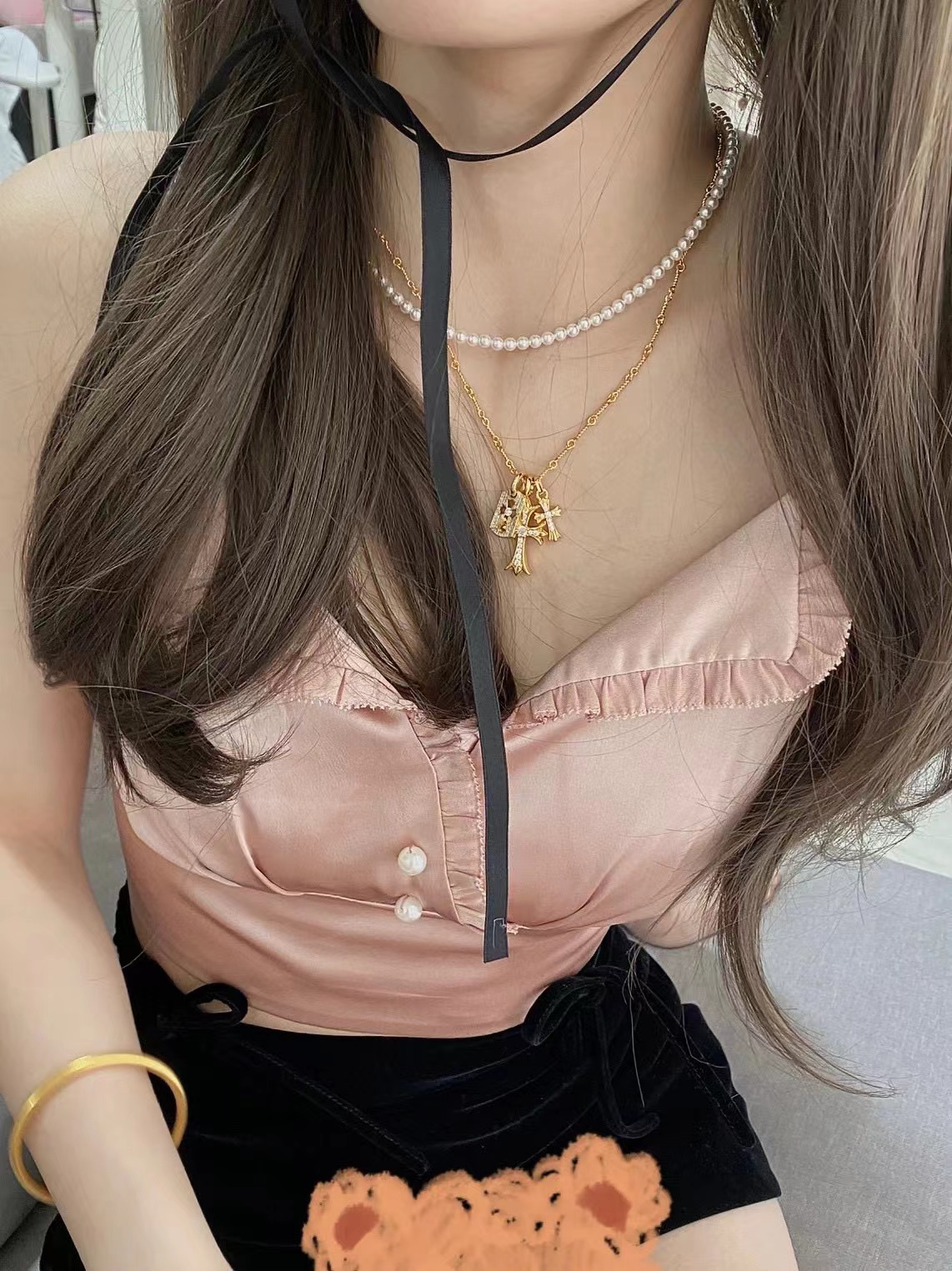 Chr0me Hearts クロスネックレス3点セット【50％割引+送料無料】