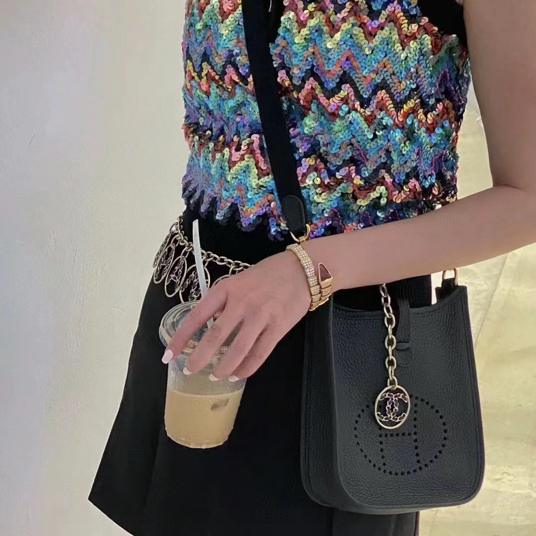 HERME5 牛革シンプル携帯バッグ【50％割引+送料無料】