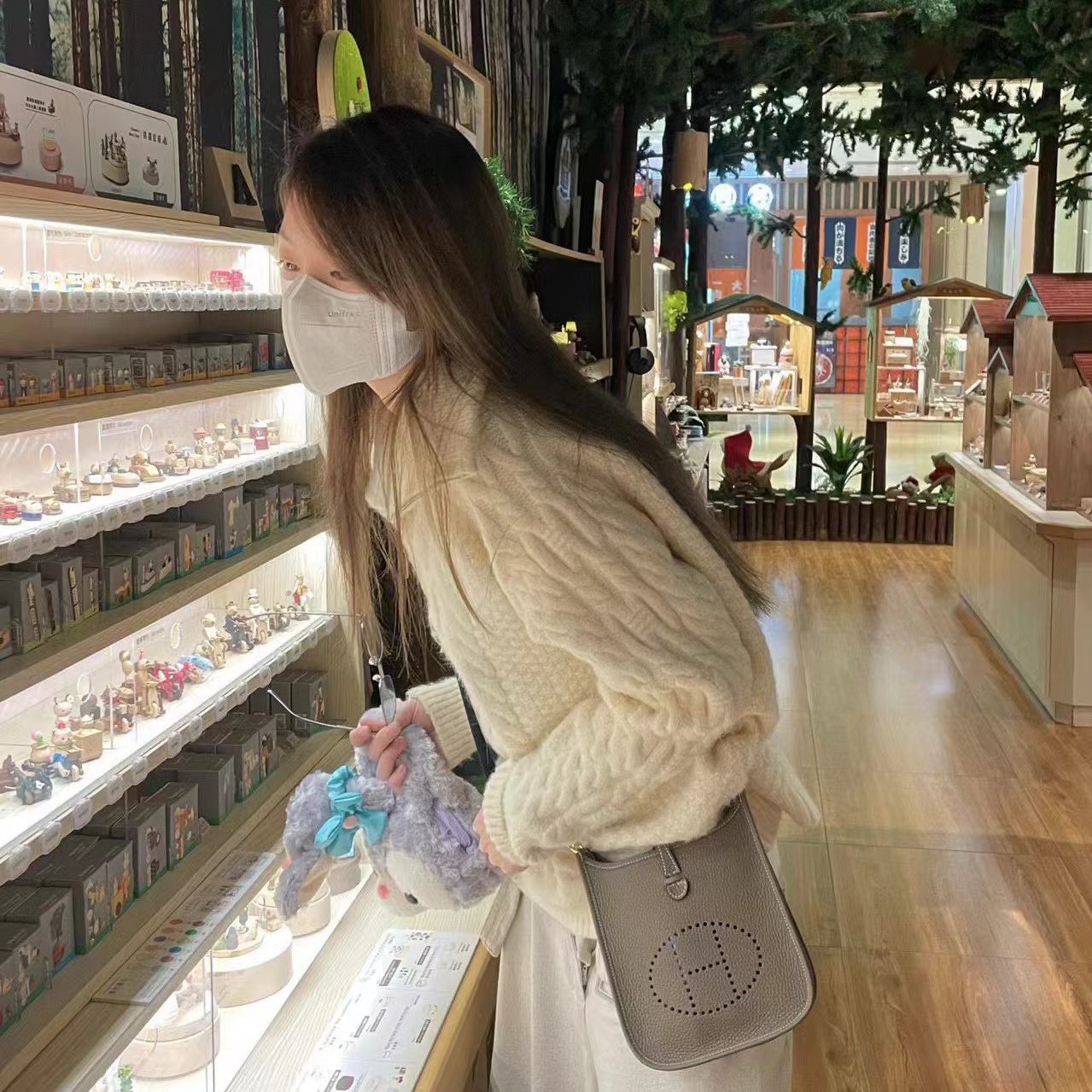 HERME5 牛革シンプル携帯バッグ【50％割引+送料無料】