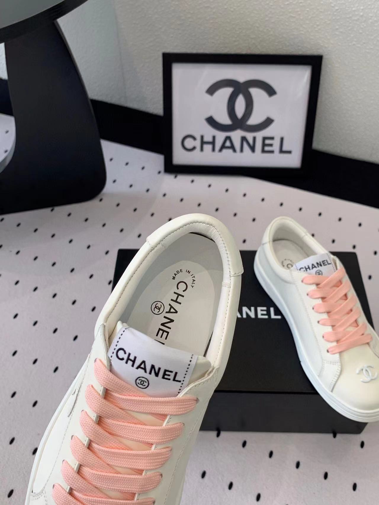 CHANE1 高品質レースアップパンダカジュアルシューズ【50％割引+送料無料】