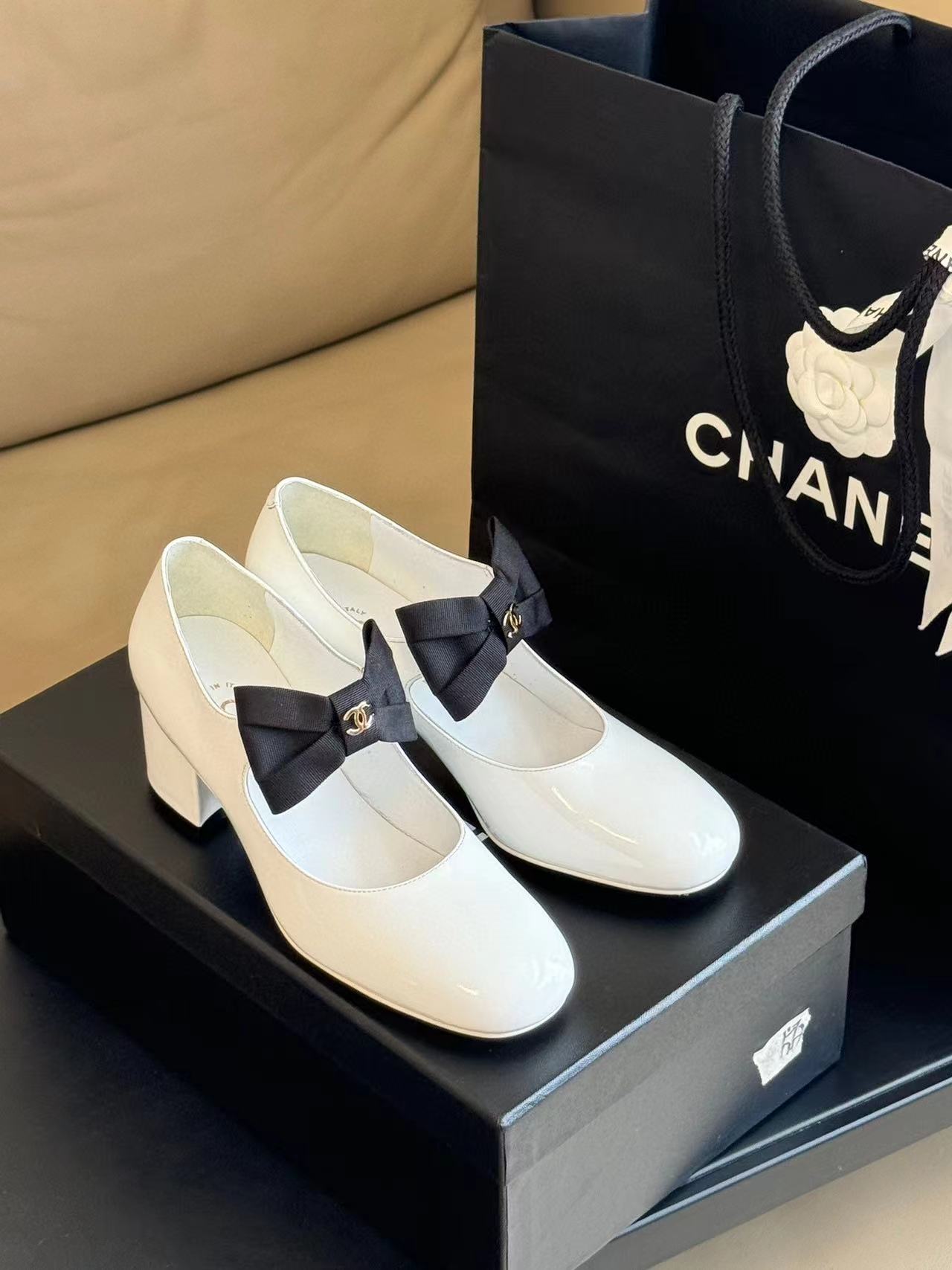 CHANE1 ボウ メリー ジェーン シューズ【50％割引+送料無料】