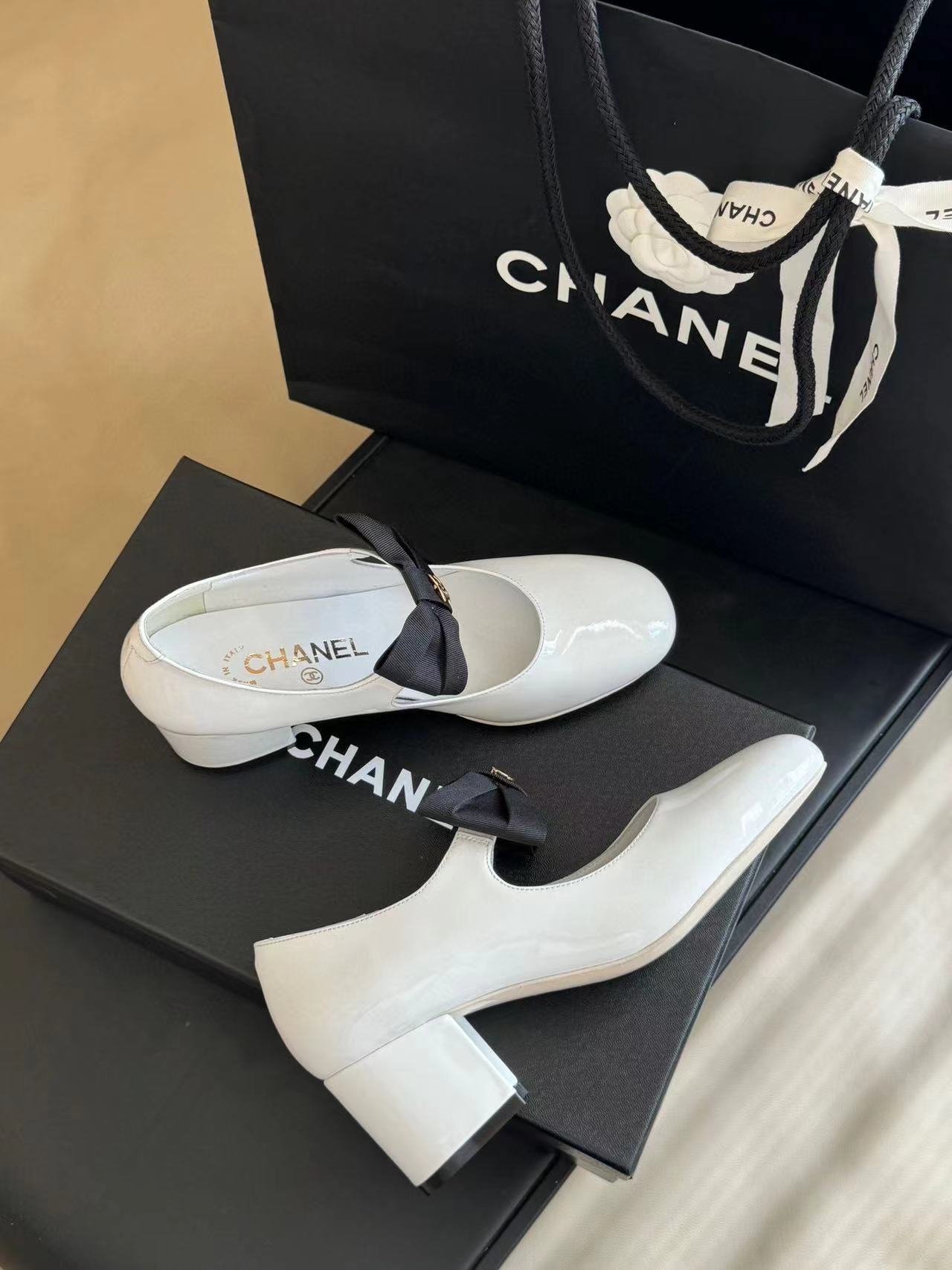 CHANE1 ボウ メリー ジェーン シューズ【50％割引+送料無料】