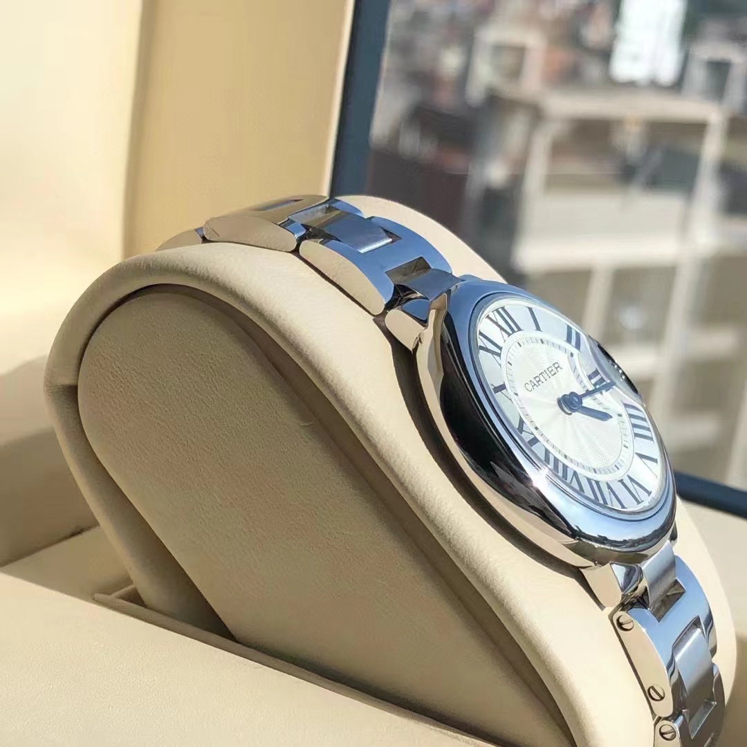 CART1ER ブルーバルーンスチールストラップレディースウォッチ【50％割引+送料無料】