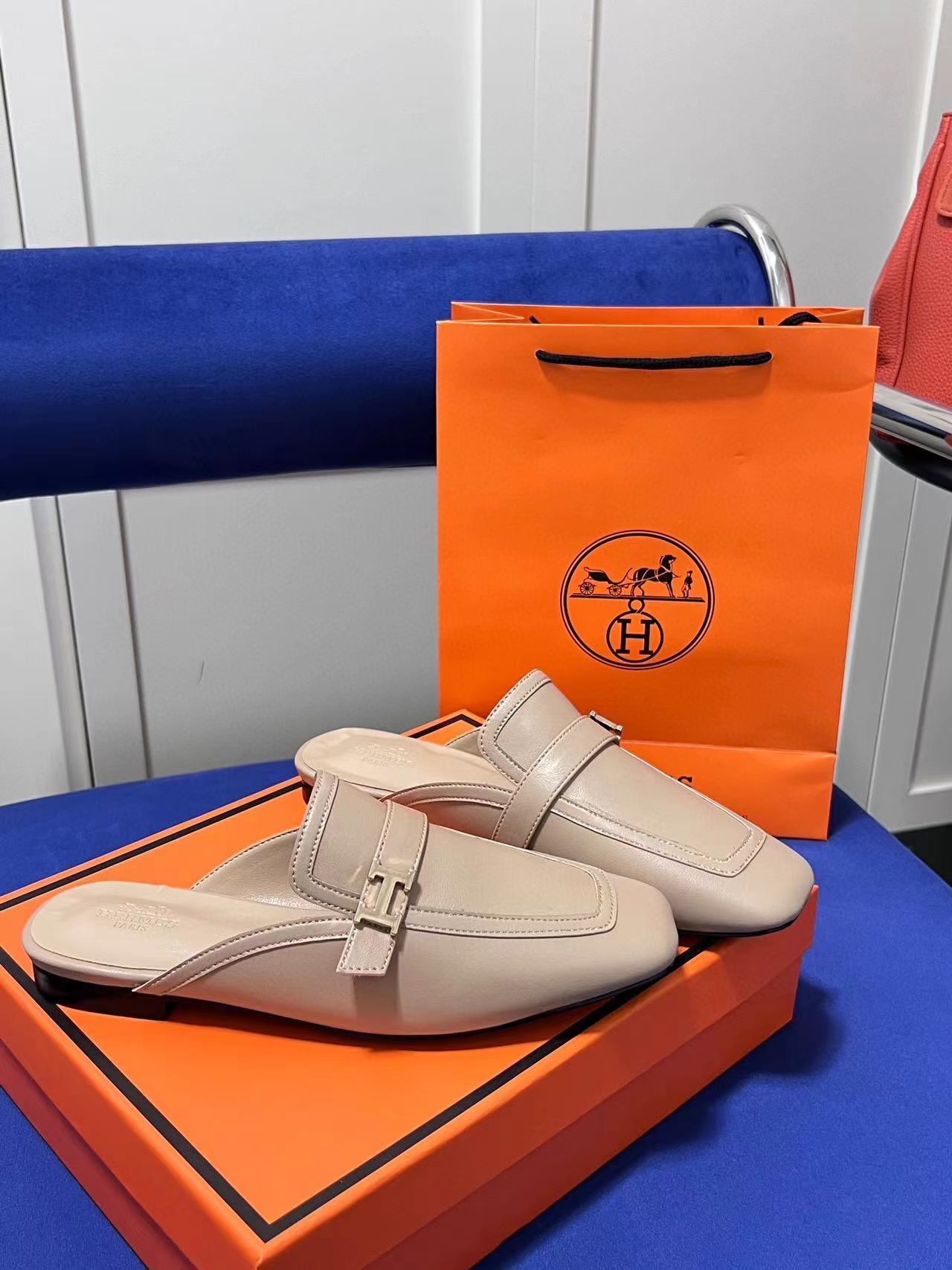HERME5 kelly スリッパ【50％割引+送料無料】