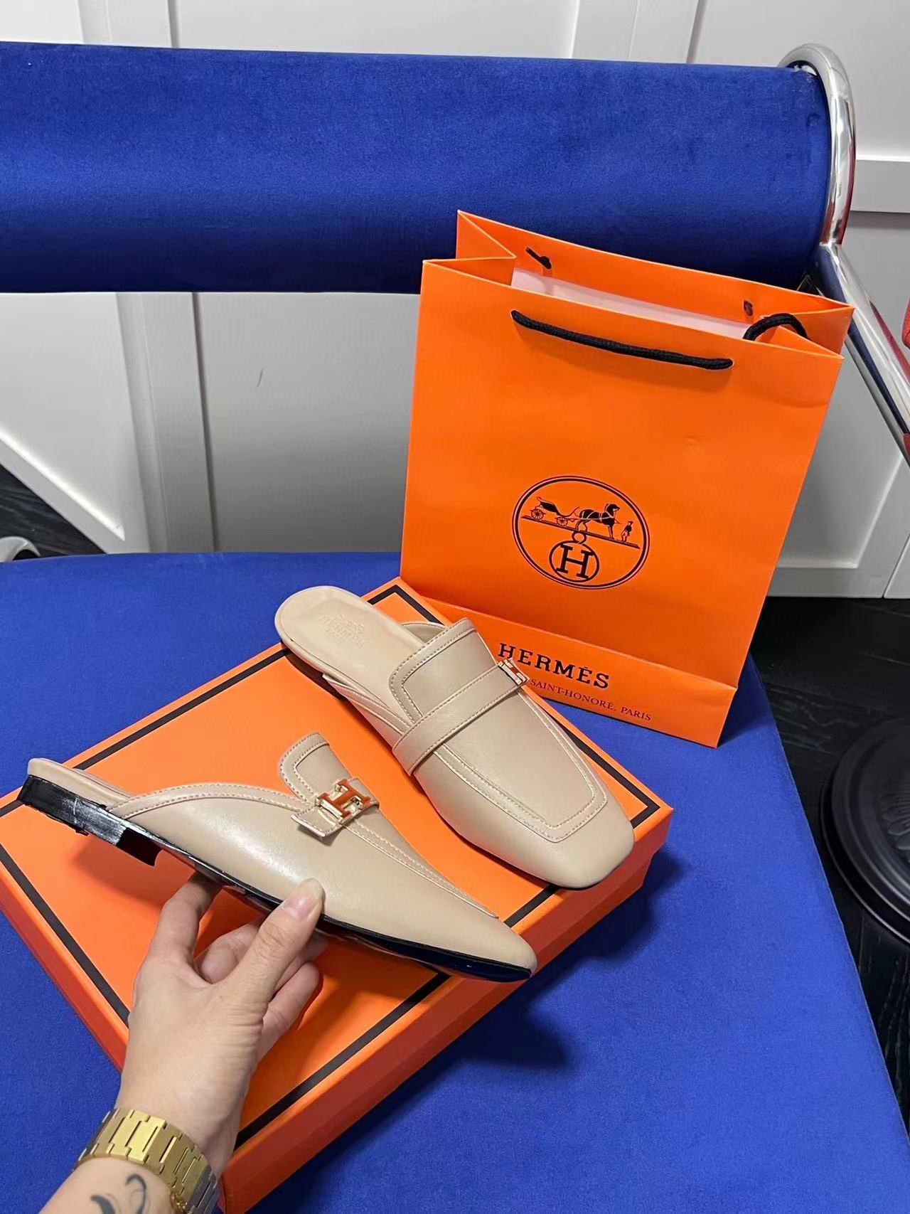 HERME5 kelly スリッパ【50％割引+送料無料】