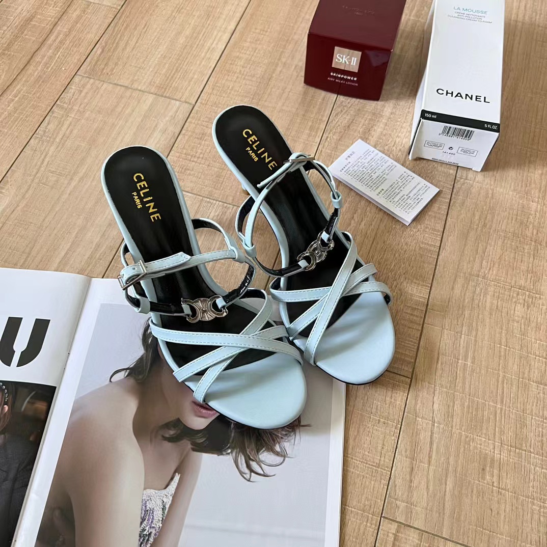 CEL1NE ピンヒール サンダル 【50％割引+送料無料】