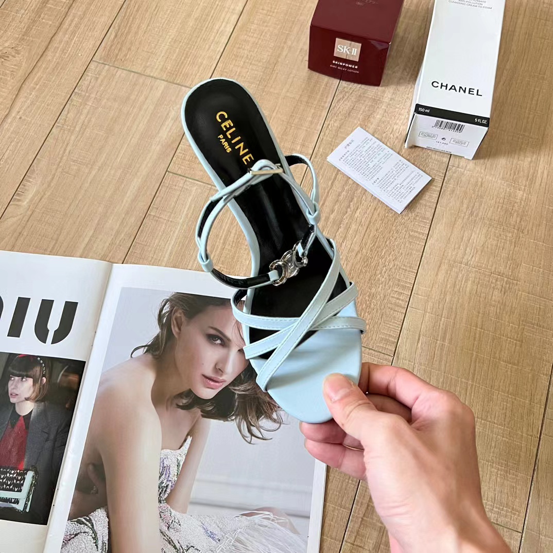 CEL1NE ピンヒール サンダル 【50％割引+送料無料】