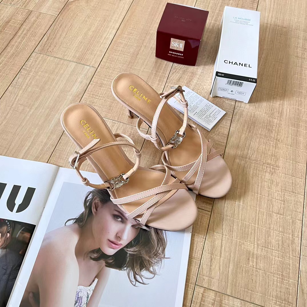 CEL1NE ピンヒール サンダル 【50％割引+送料無料】