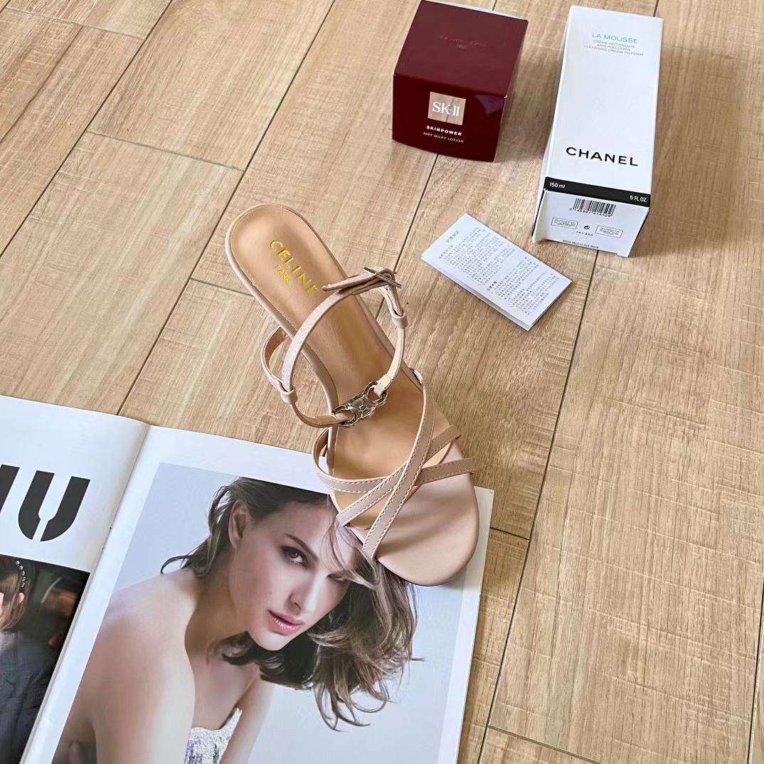 CEL1NE ピンヒール サンダル 【50％割引+送料無料】