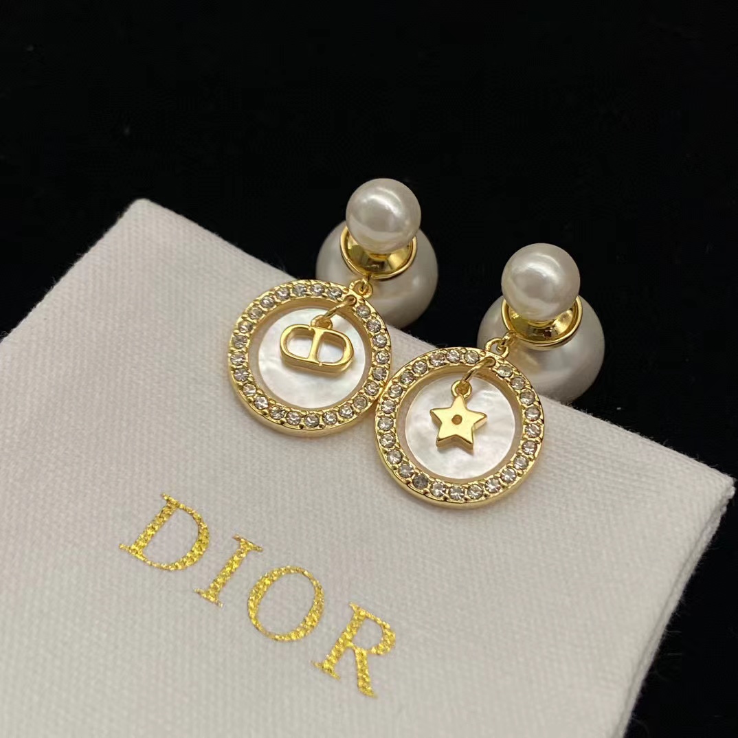 DI0R CD パール スタッド ピアス【50％割引+送料無料】