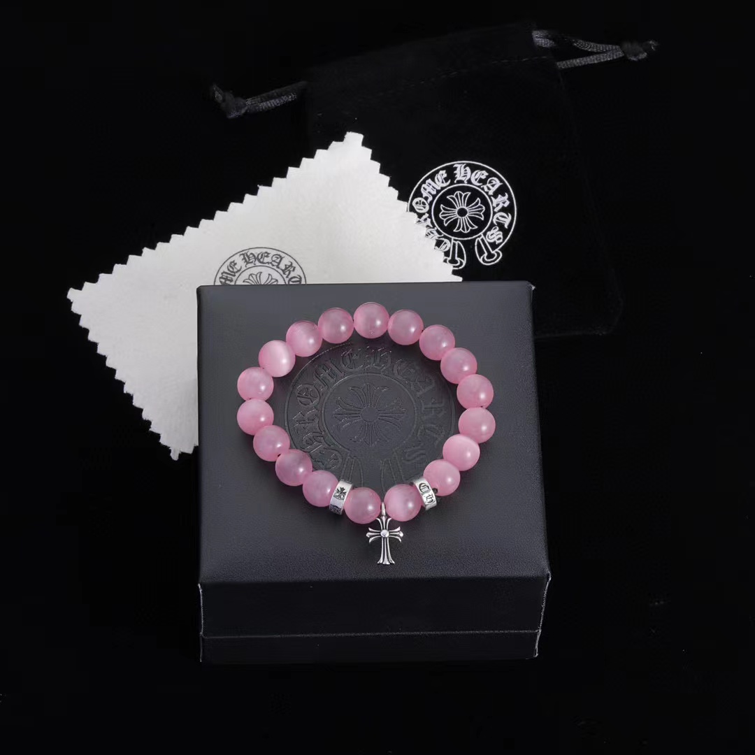 Chr0me Hearts ビーズブレスレット 【50％割引+送料無料】