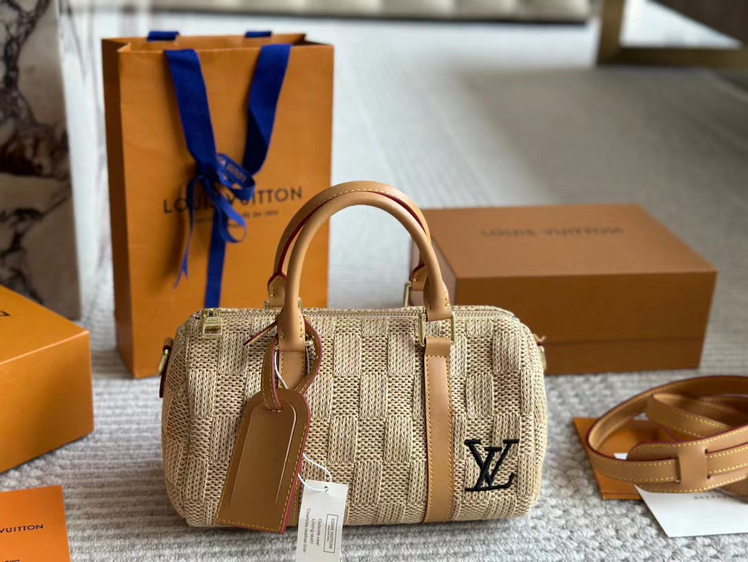 LV ストロー ハンドバッグ【50％割引+送料無料】