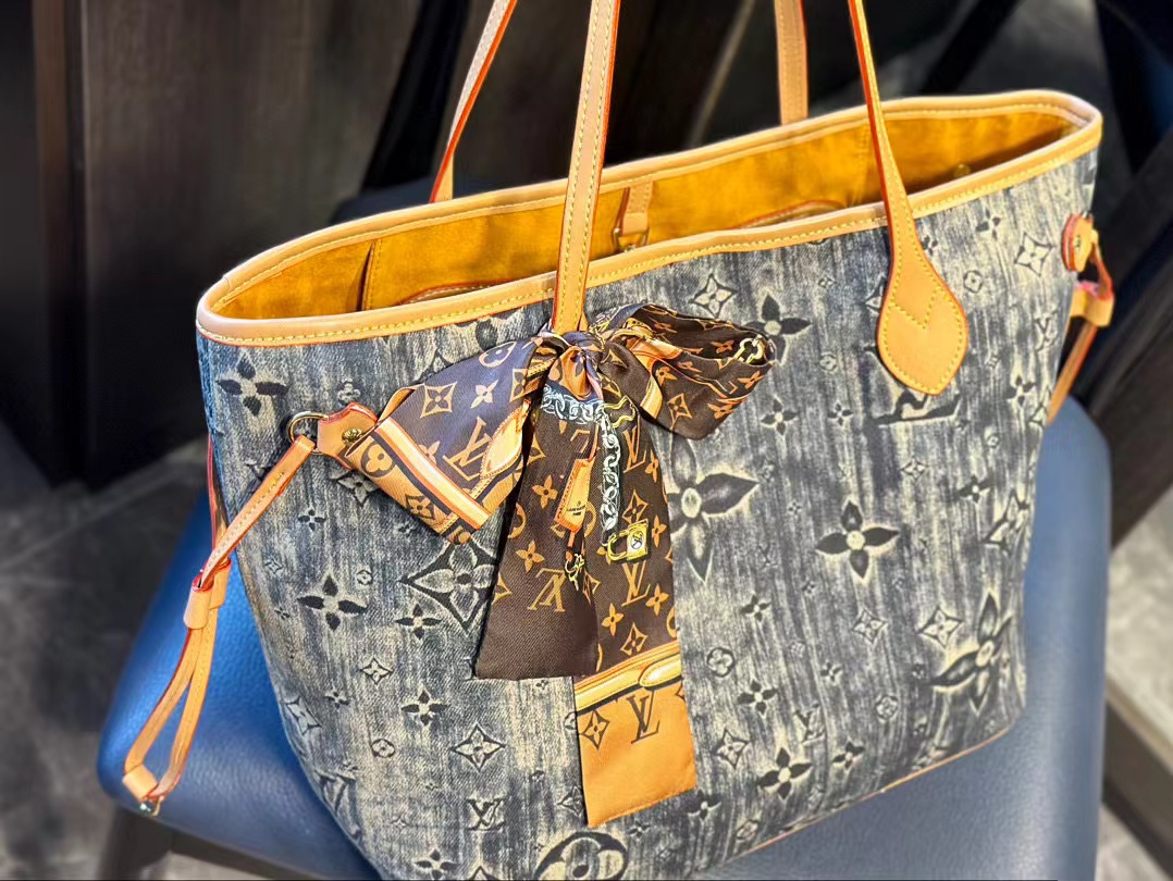 LV デニム 四つ葉のクローバー ハンドバッグ【50％割引+送料無料】