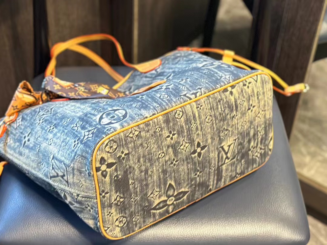 LV デニム 四つ葉のクローバー ハンドバッグ【50％割引+送料無料】