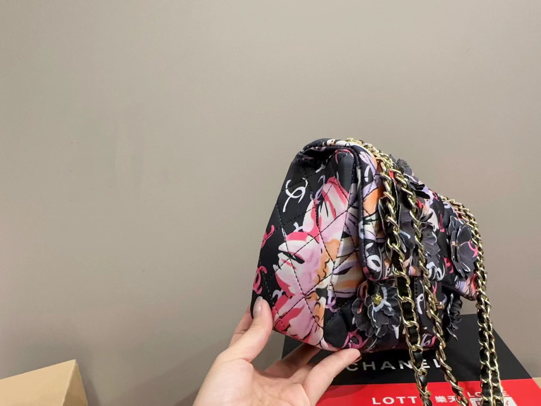 CHANE1 フローラルプリント イブニングバッグ【50％割引+送料無料】