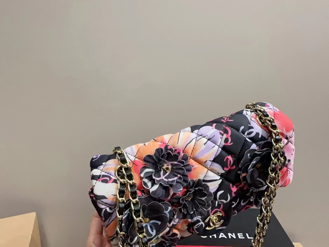CHANE1 フローラルプリント イブニングバッグ【50％割引+送料無料】