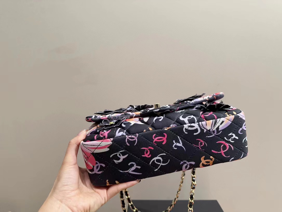 CHANE1 フローラルプリント イブニングバッグ【50％割引+送料無料】