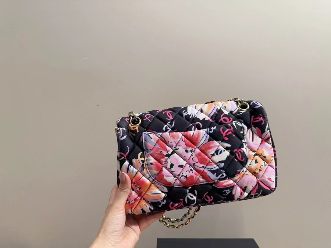 CHANE1 フローラルプリント イブニングバッグ【50％割引+送料無料】