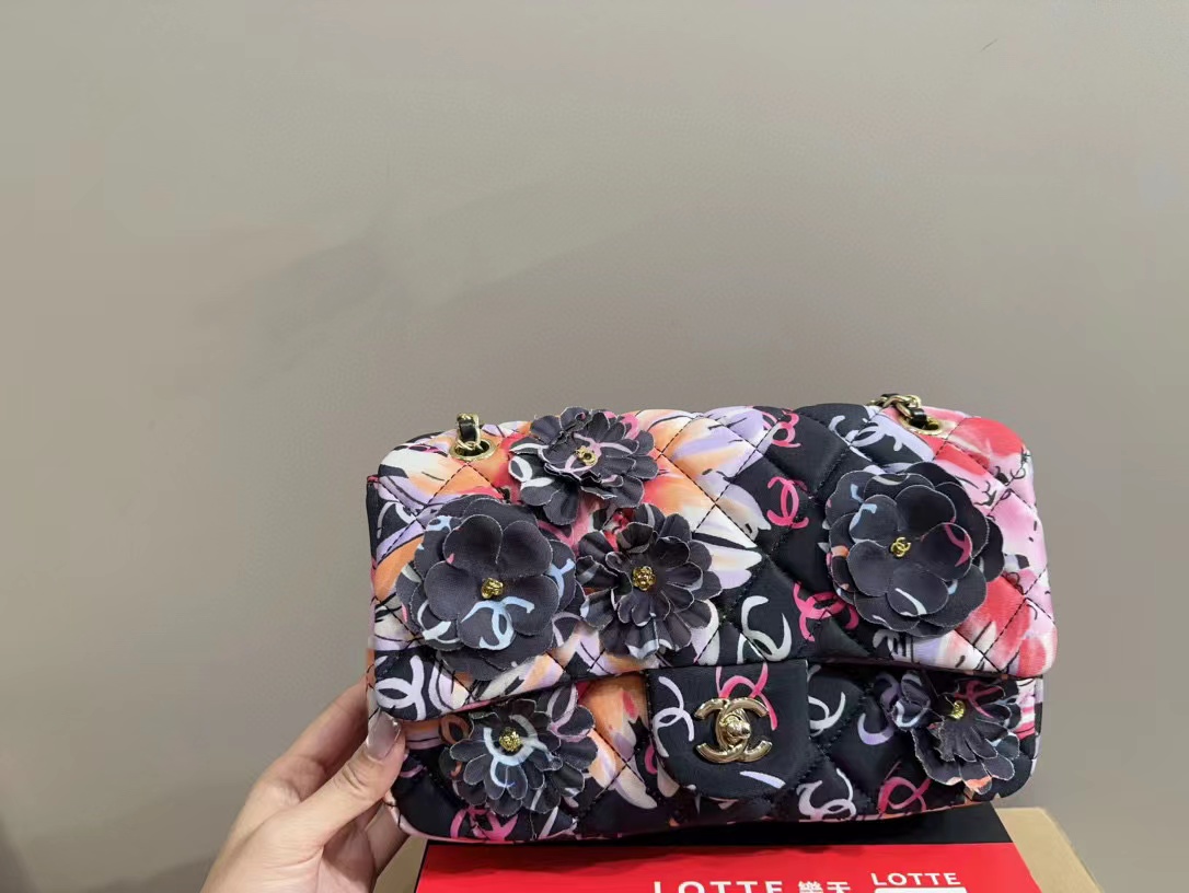 CHANE1 フローラルプリント イブニングバッグ【50％割引+送料無料】