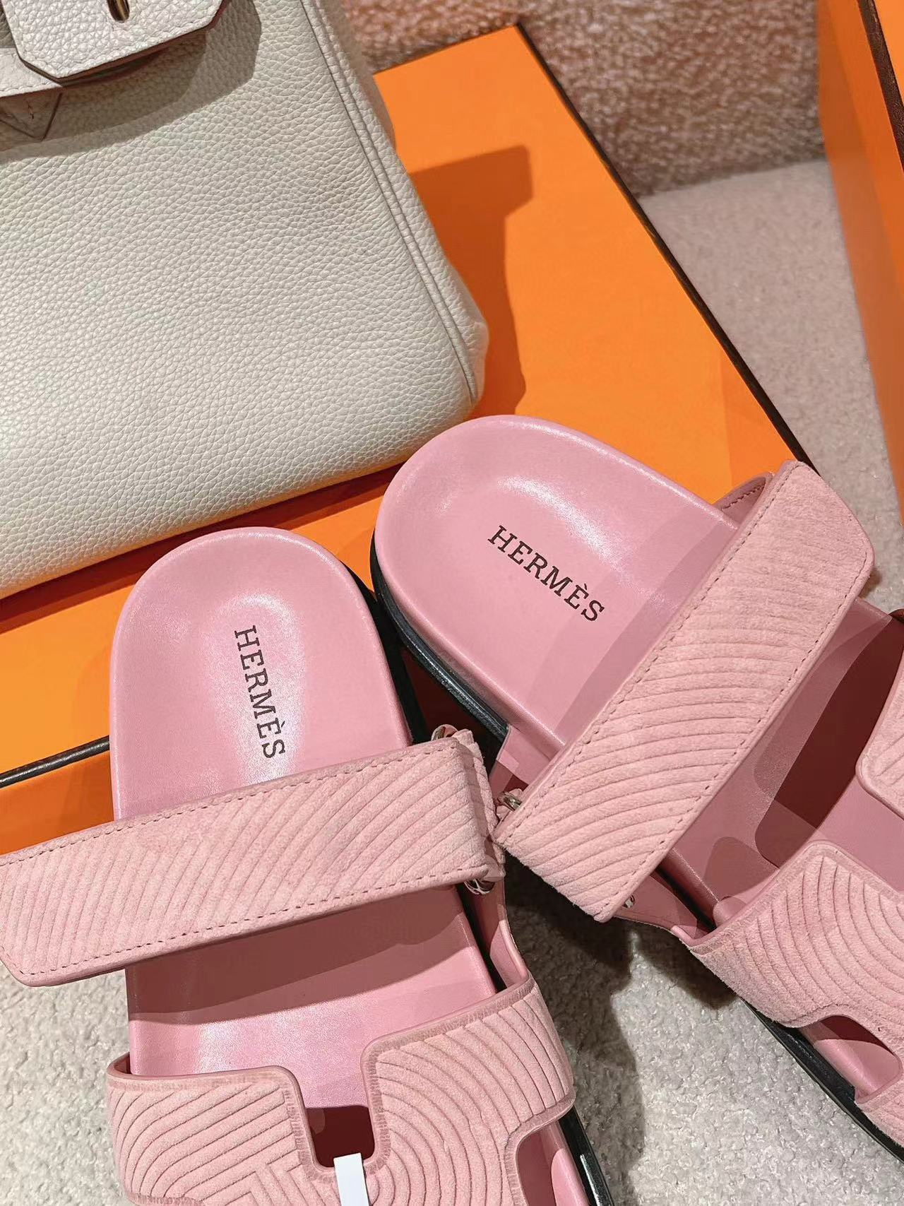 HERME5 高品質革製のスリッパ【50％割引+送料無料】