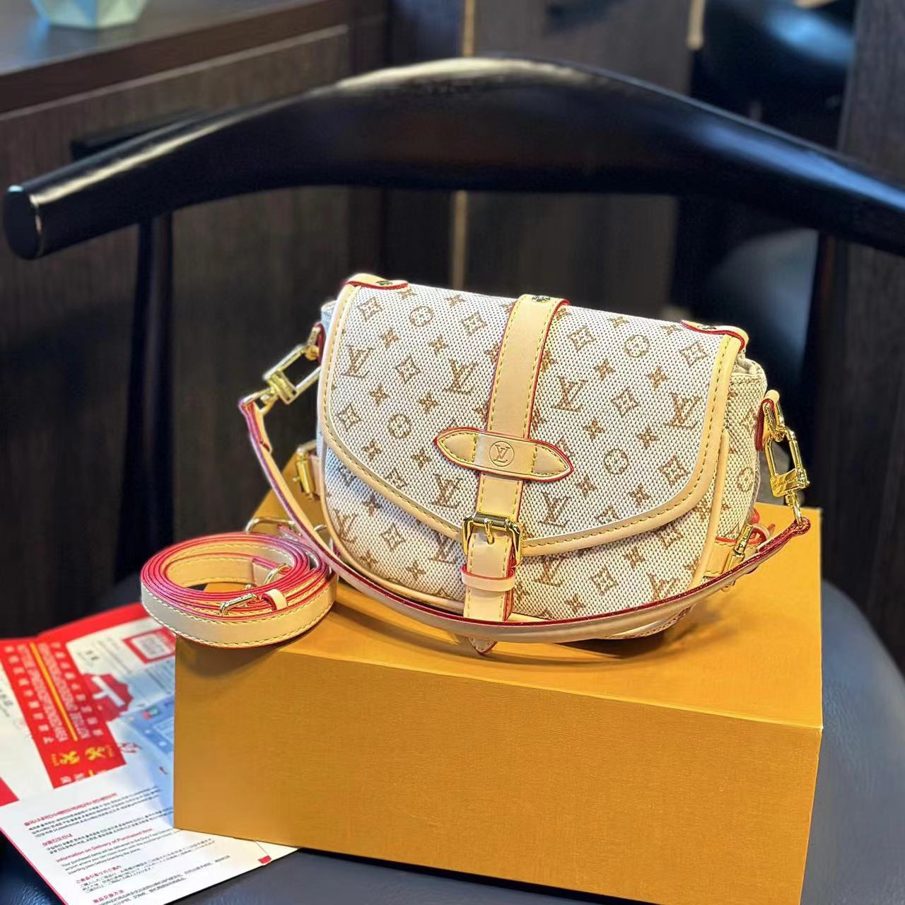 LV dauphine チェーンショルダークロスボディバッグ【50％割引+送料無料】