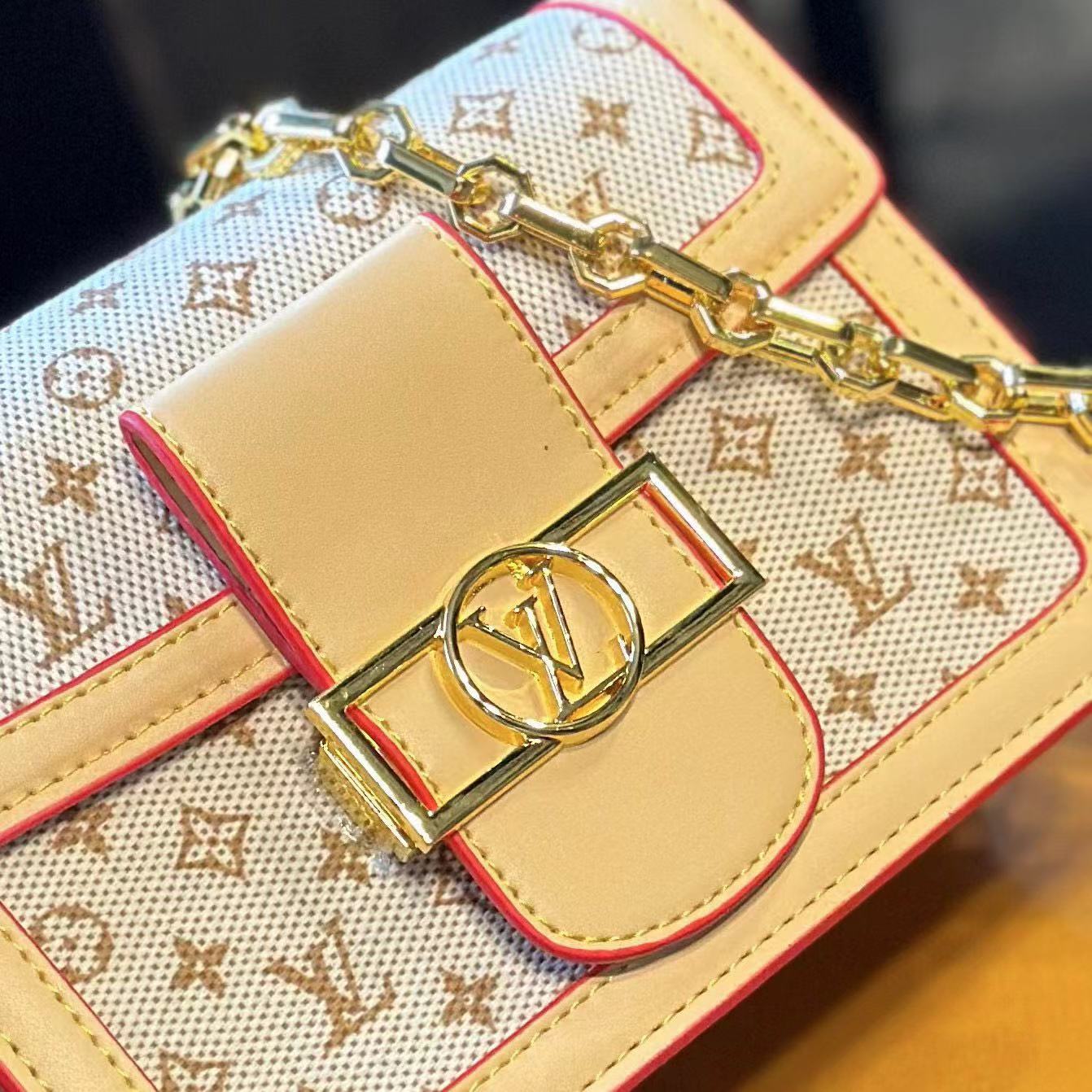 LV dauphine チェーンショルダークロスボディバッグ【50％割引+送料無料】