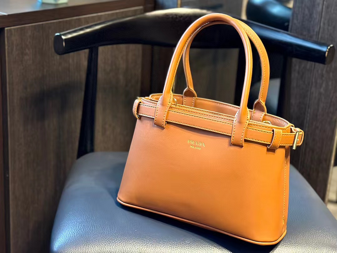 PR4DA シンプル牛革ハンドバッグ【50％割引+送料無料】