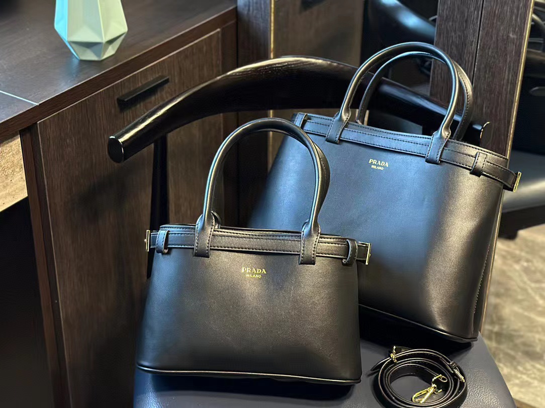 PR4DA シンプル牛革ハンドバッグ【50％割引+送料無料】