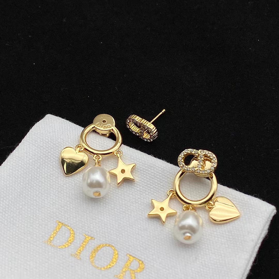 DI0R CD パール スタッド ピアス【50％割引+送料無料】