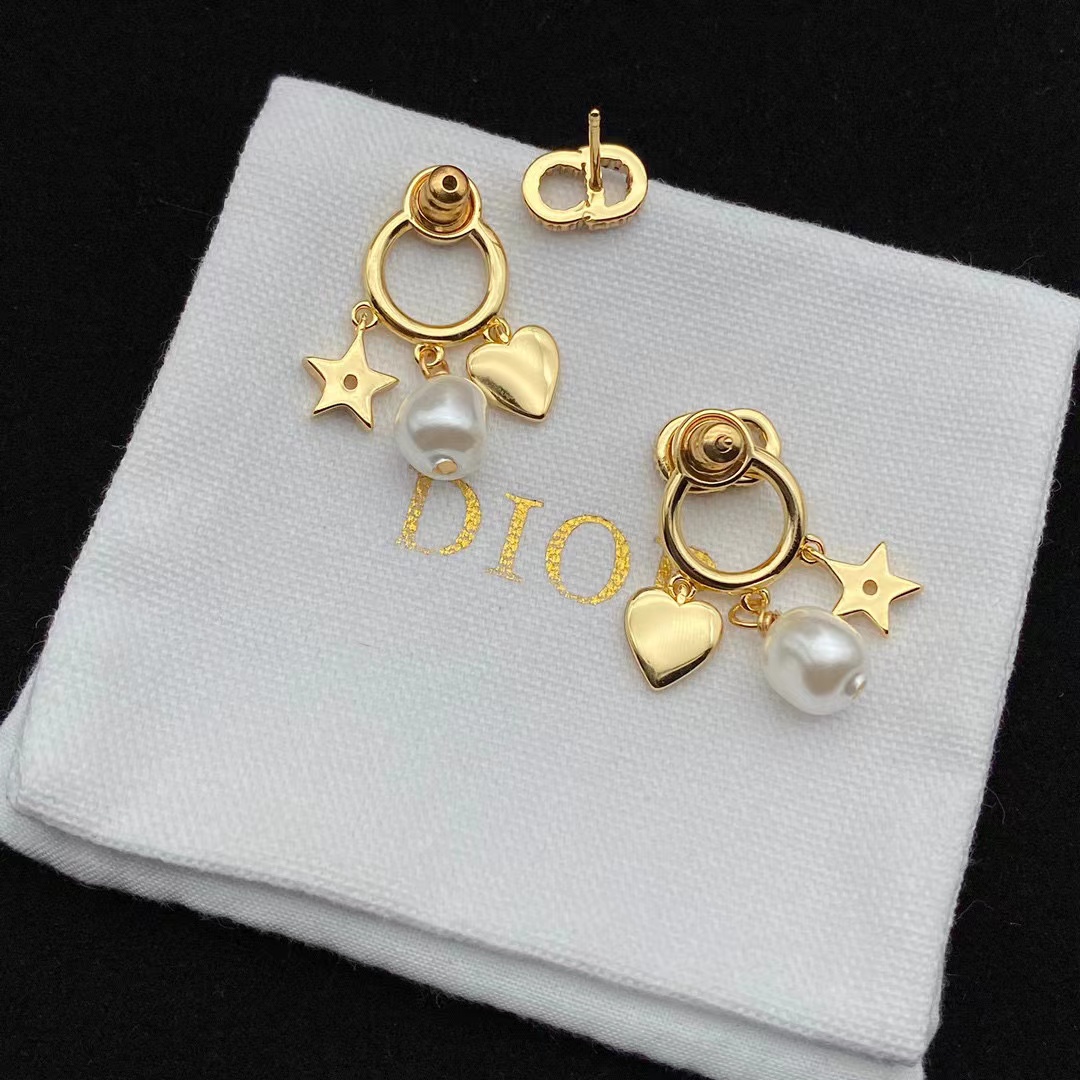 DI0R CD パール スタッド ピアス【50％割引+送料無料】